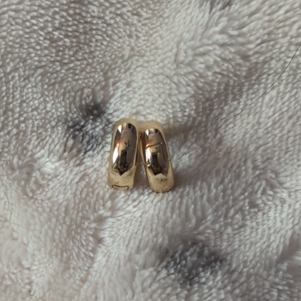 Gold Hoop Earrings